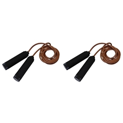 Pair Of Leather Jump Rope
