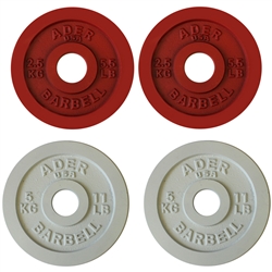 Precision Olympic Plate Set- 2.5 & 5Kg