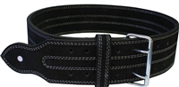 Ader Powerlifting Belt- 4" Black