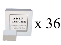 Gym Chalk Case- 36 1lb boxes (Total 288 Pieces)