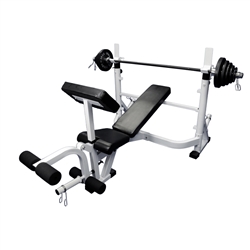 Power Olympic Bench w/ Weight Set