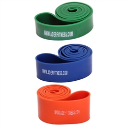 Set Of 3 Stretch Bands- Heavy Tension