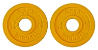 Precision Olympic Plate Pair- 1.5Kg