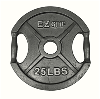 Gray EZ Grip Plate- 25Lbs