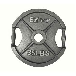 Gray EZ Grip Plate- 35Lbs