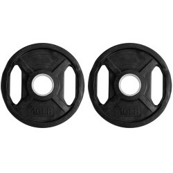 Rubber Coated Grip Plate Pair- 10Lbs