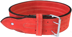 [GIFT SHOP] Exxact Sports Weight Lifting Training Belt- Red