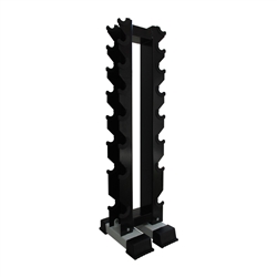 Rubber Dumbbell Upright Rack- For 8 Pairs