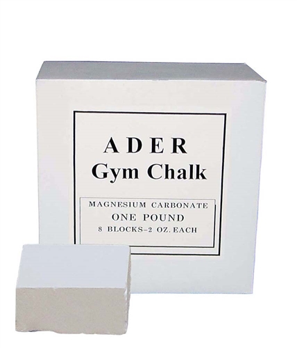 Sportsmith Gym Chalk, 1lb Carton, 8 Count, 2 oz Blocks, P00CHK1