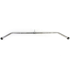 48" Revolving Gym Style Lat Bar w/ Rubber Ball Ends