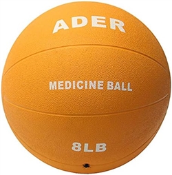 Ader Rubber Medicine Ball 2,4,6,8,10,12,15,18,20,25LB