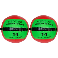 Mega Soft Medicine Ball Pair- 14 lb