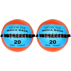 Mega Soft Medicine Ball Pair- 20 lb