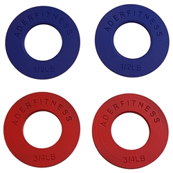 Olympic Fractional Plate Set- 1/2 & 3/4Lb