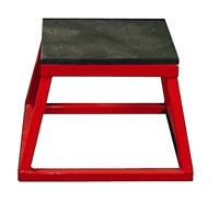12" Red Steel Plyometric Box