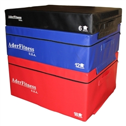 Foam Soft Plyometric Box Set- 6, 12, 18"