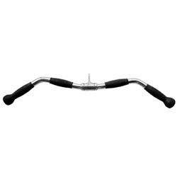 Revolving Curl Bar w/ Rubber Grips