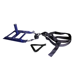 HD Power Speed Drag Pull Weighted Training Sled W/ Strap