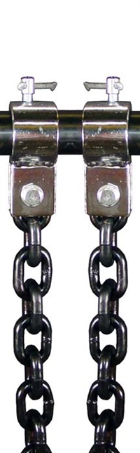 Weight Lifting Chain Set w/ Collars- 30lb Pair